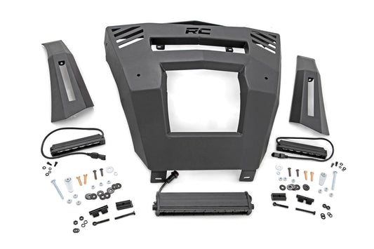 LED Light | Bumper Mount | 12" and 6" Pair Combo | Can-Am Defender HD 8/HD 9/HD 10 Rough Country
