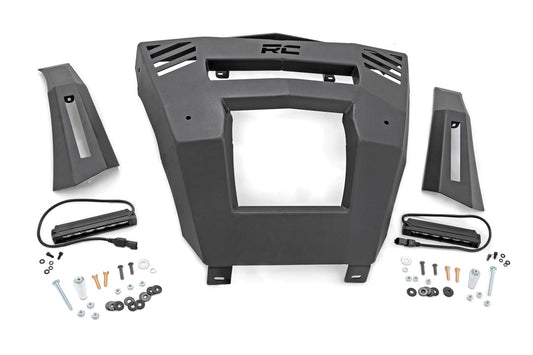 Bumper | Front | 6" Black Slimline LED Pair | Can-Am Defender HD 8/HD 9/HD 10 Rough Country