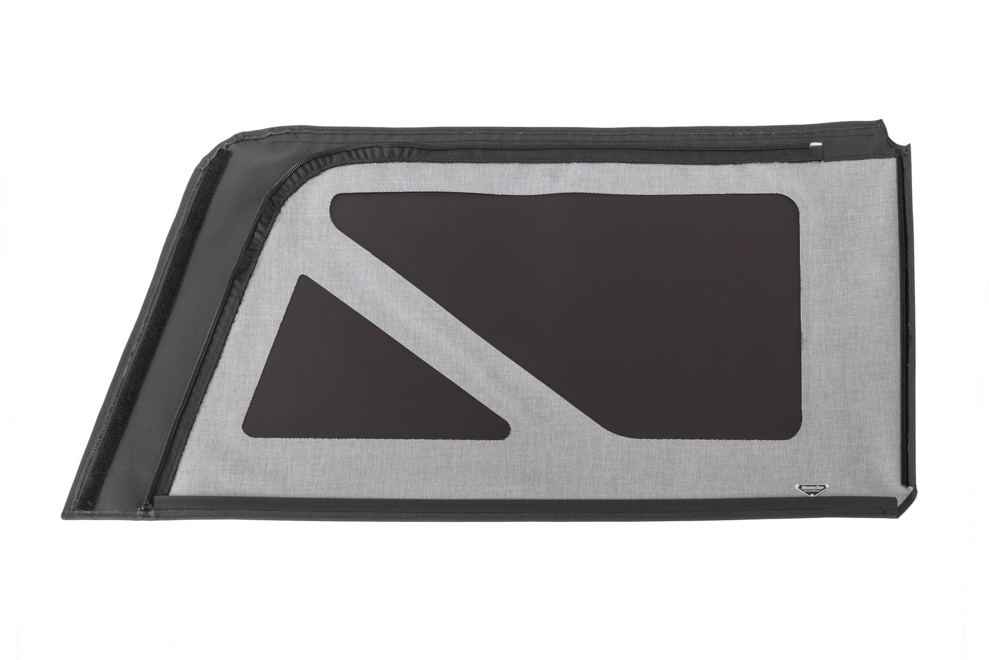 MasterTop Replacement Window Kit 07-09 JK Mopar Factory Top Only (2)Qtr Windows(1) Rear Window Tinted Glass Black Diamond Vinyl Master