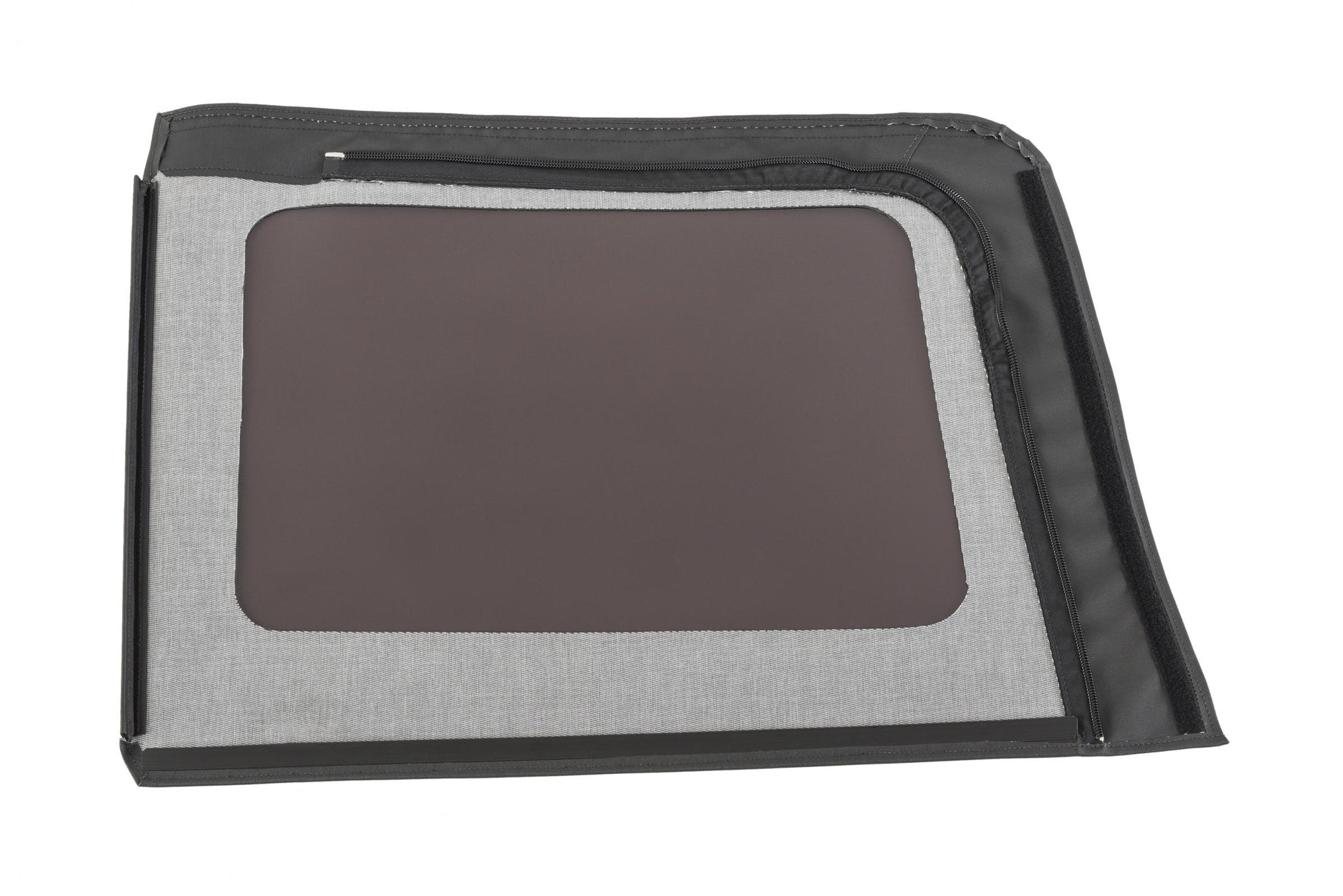 MasterTop Replacement Window Kit 07-09 JK Mopar Factory Top Only (2)Qtr Windows(1) Rear Window Tinted Glass Black Diamond Vinyl Master