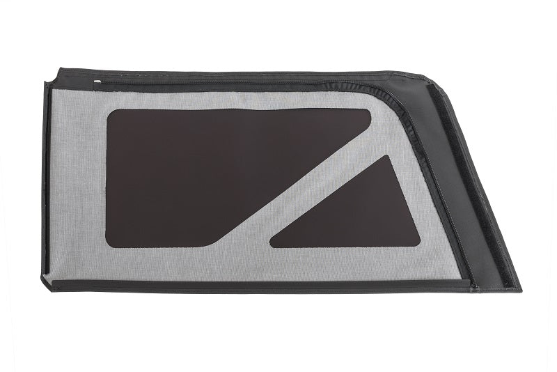 MasterTop Jeep JK Quarter Window Replacement Driver/Pass Side For 07-18 Wrangler JK 2DR Mopar Factory Top Black Diamond Pair MasterTop