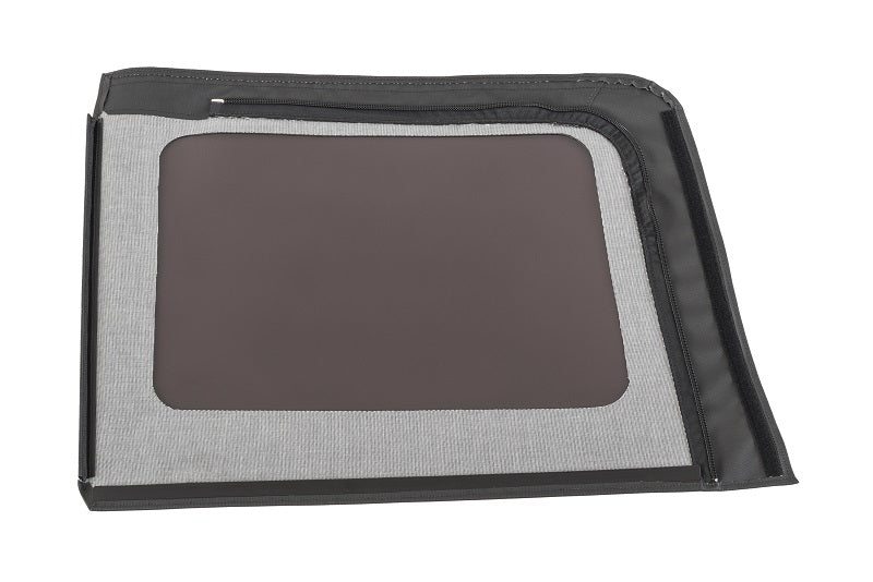 MasterTop Jeep JK Quarter Window Replacement Driver/Pass Side For 07-18 Wrangler JK 4DR Mopar Factory Top Black Diamond Pair MasterTop