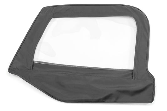 Jeep Fabric Replacement Upper Door Skins & Frame For 97-06 Wrangler TJ Pair MasterTop-1