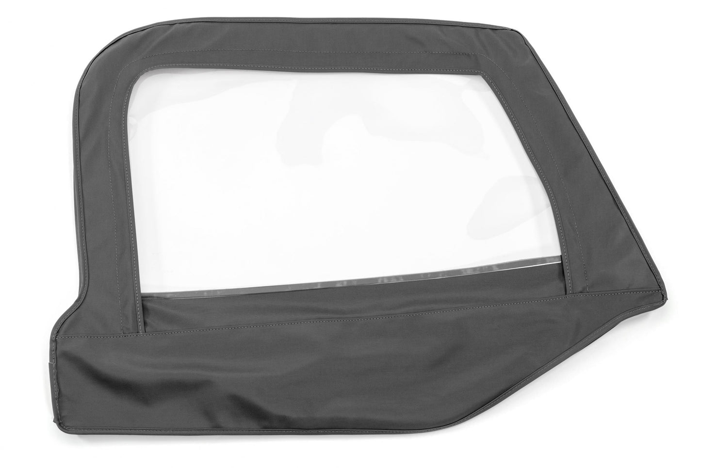 Jeep Fabric Replacement Upper Door Skins & Frame For 97-06 Wrangler TJ Pair MasterTop-2