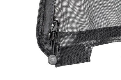 Mesh Trail Screens 2010-2018 2 Dr JK Wrangler with Factory Original or Soft Top 3 piece Kit Black Mesh MasterTop-6
