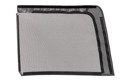 Mesh Trail Screens 2010-2018 4 Dr JKU Wrangler with Factory Original or Soft Top 3 Piece Kit Black Mesh MasterTop-4