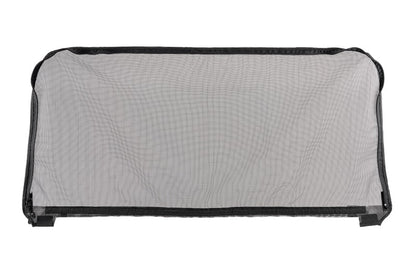 Mesh Trail Screens 2010-2018 4 Dr JKU Wrangler with Factory Original or Soft Top 3 Piece Kit Black Mesh MasterTop-5