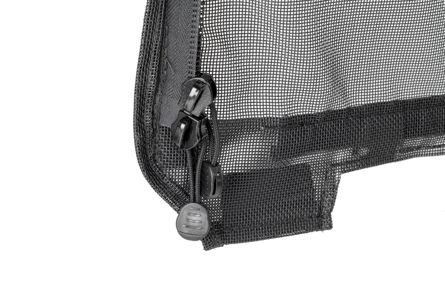 Mesh Trail Screens 2010-2018 4 Dr JKU Wrangler with Factory Original or Soft Top 3 Piece Kit Black Mesh MasterTop-6