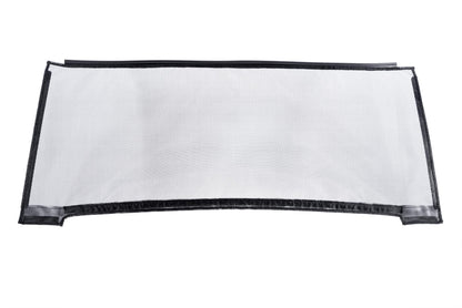 Mesh Trail Screens 2018-2024 4 Dr JLU Wrangler with Factory Soft Top 3 Piece Kit Black Mesh MasterTop-5
