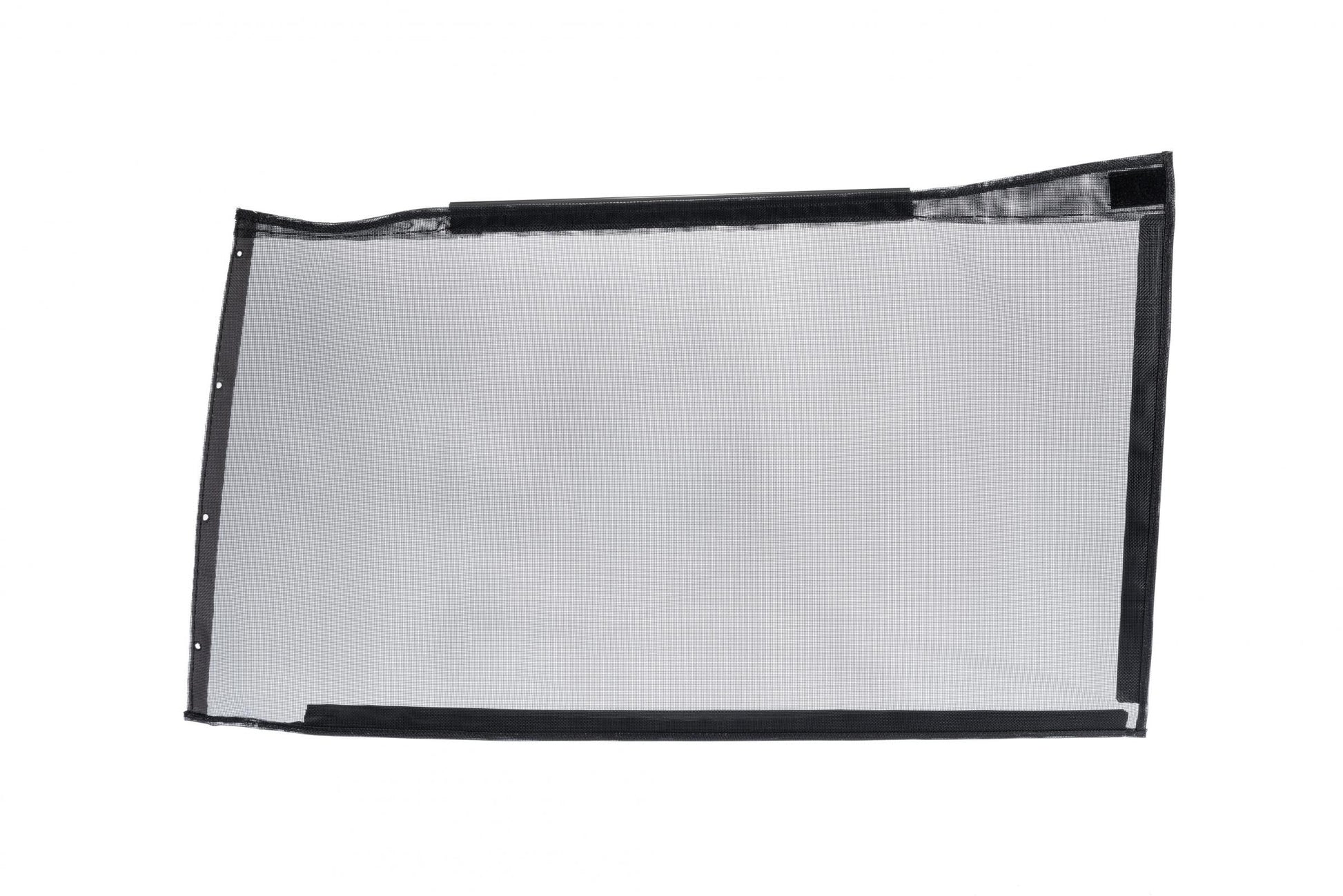 Mesh Trail Screens 2018-2024 4 Dr JLU Wrangler with Factory Soft Top 3 Piece Kit Black Mesh MasterTop-3