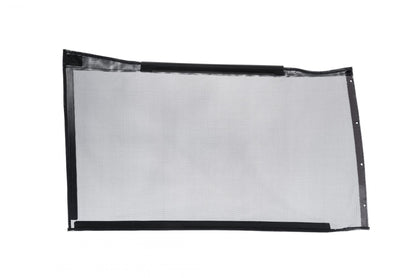 Mesh Trail Screens 2018-2024 4 Dr JLU Wrangler with Factory Soft Top 3 Piece Kit Black Mesh MasterTop-4