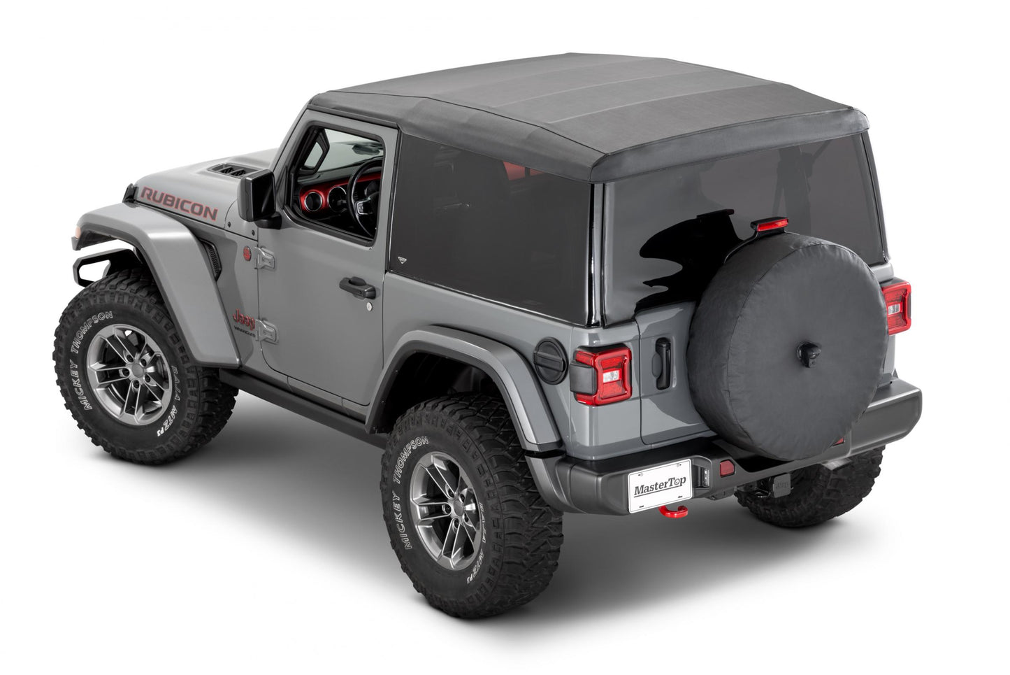 MasterTop Full View Window Repair System 2018-Current 2 & 4 Dr JL & JLU Rear Window Tinted Glass MasterTop