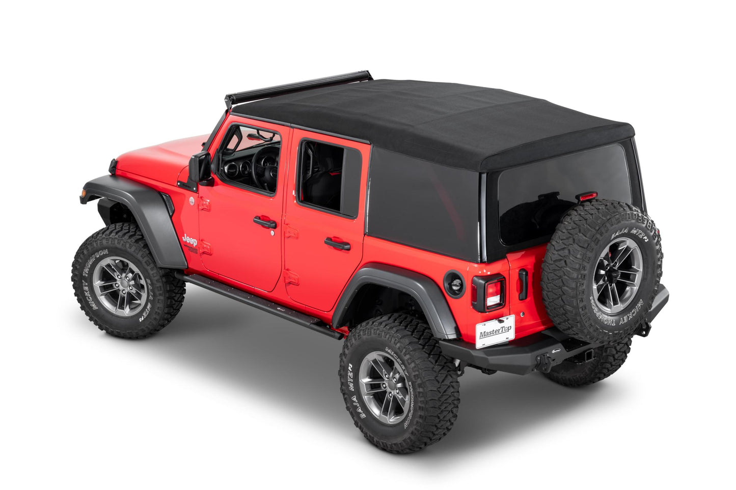 MasterTop Full View Window Repair System 2018-Current JL 2 piece kit Tinted Windows MasterTop