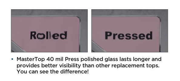 Full View Window Repair System 2018-Current JL 2 piece kit Tinted Windows MasterTop-7