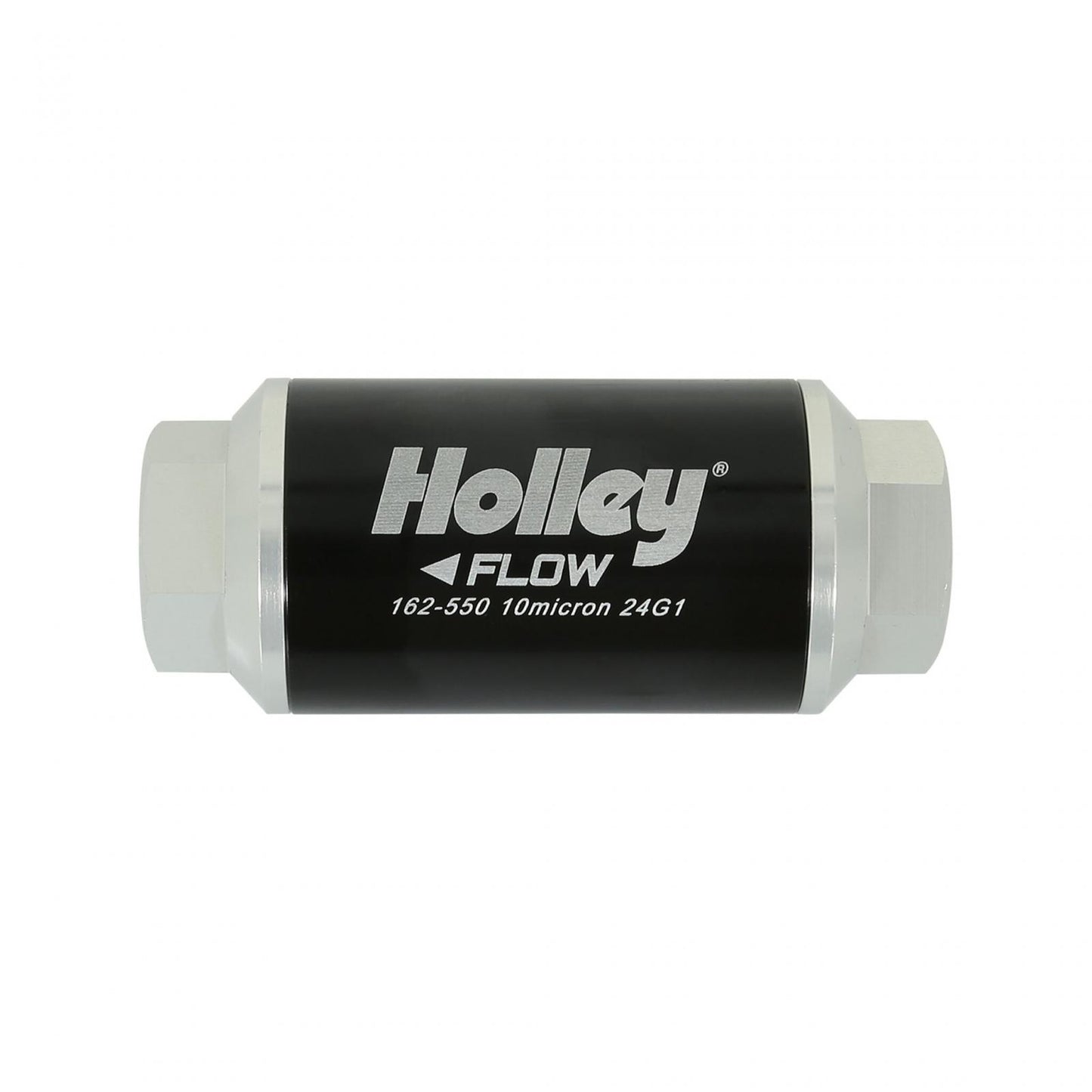 100 GPH HP Billet Fuel Filter Street/strip EFI Applications Post Filter 10 Micron Holley