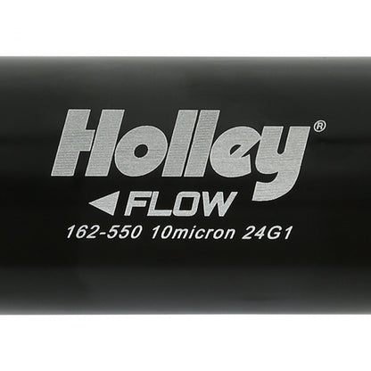 100 GPH HP Billet Fuel Filter Street/strip EFI Applications Post Filter 10 Micron Holley-1