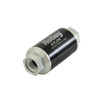 100 GPH HP Billet Fuel Filter Street/strip EFI Applications Post Filter 10 Micron Holley-2