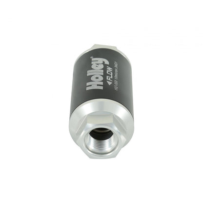 100 GPH HP Billet Fuel Filter Street/strip EFI Applications Post Filter 10 Micron Holley-4