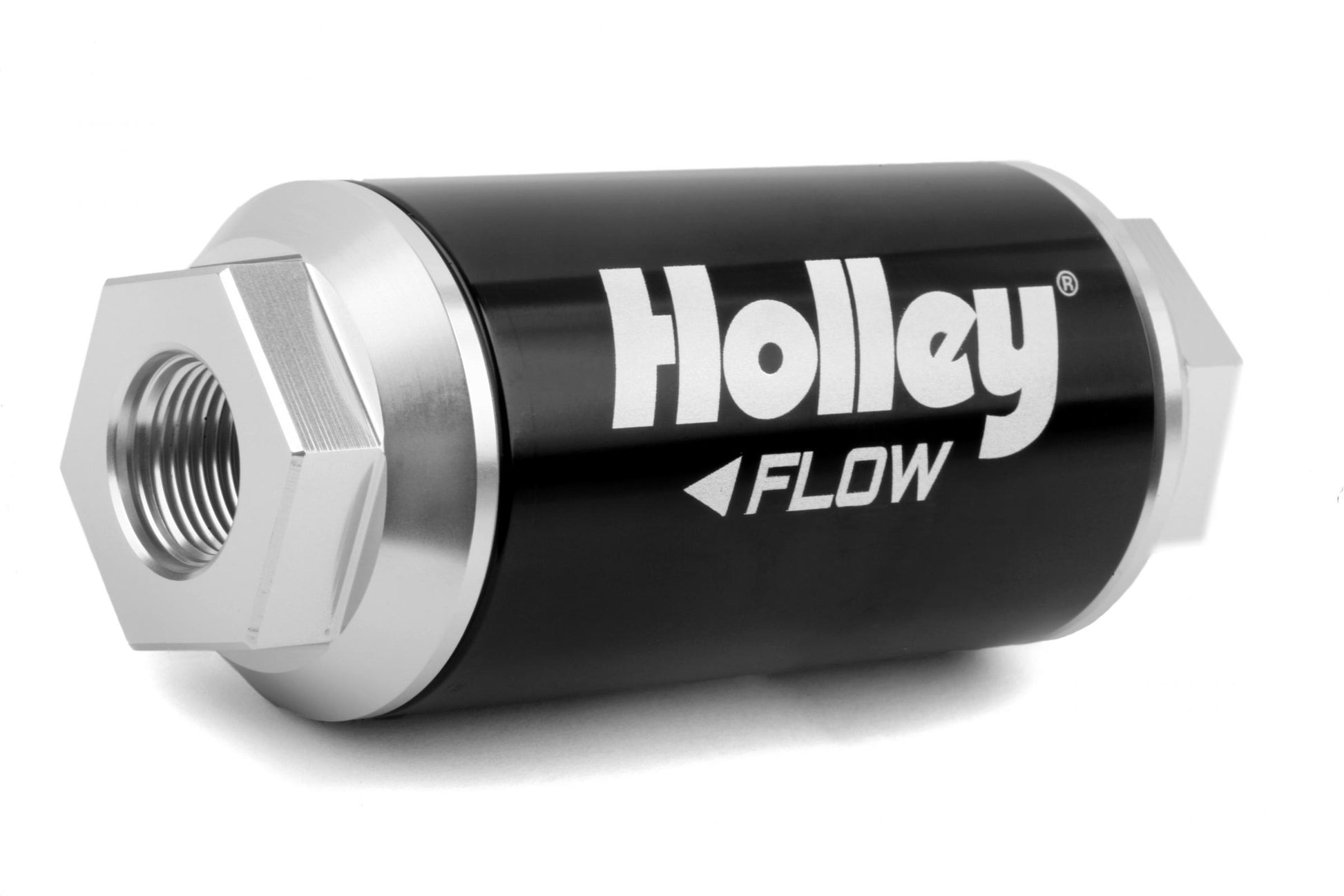 175 GPH HP Billet Fuel Filter Inlet Size 3/8 inch NPT Street/strip EFI Applications Post Filter 10 Micron Holley-2