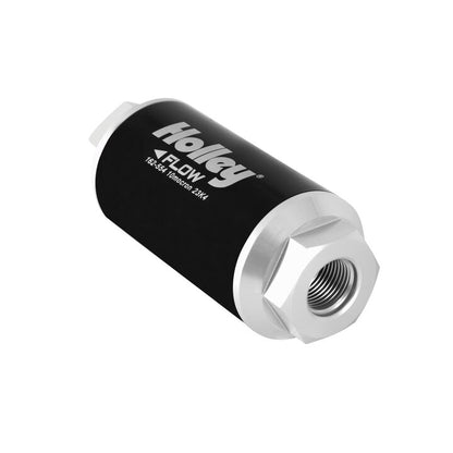 175 GPH HP Billet Fuel Filter Inlet Size 8 An O-Ring Street/strip EFI Applications Post Filter 10 Micron Holley-2