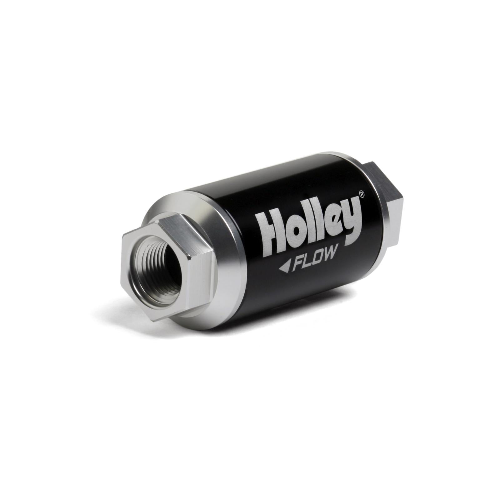 100 GPH HP Billet Fuel Filter Street/strip Carbureted Applications Post Filter 40 Micron Holley