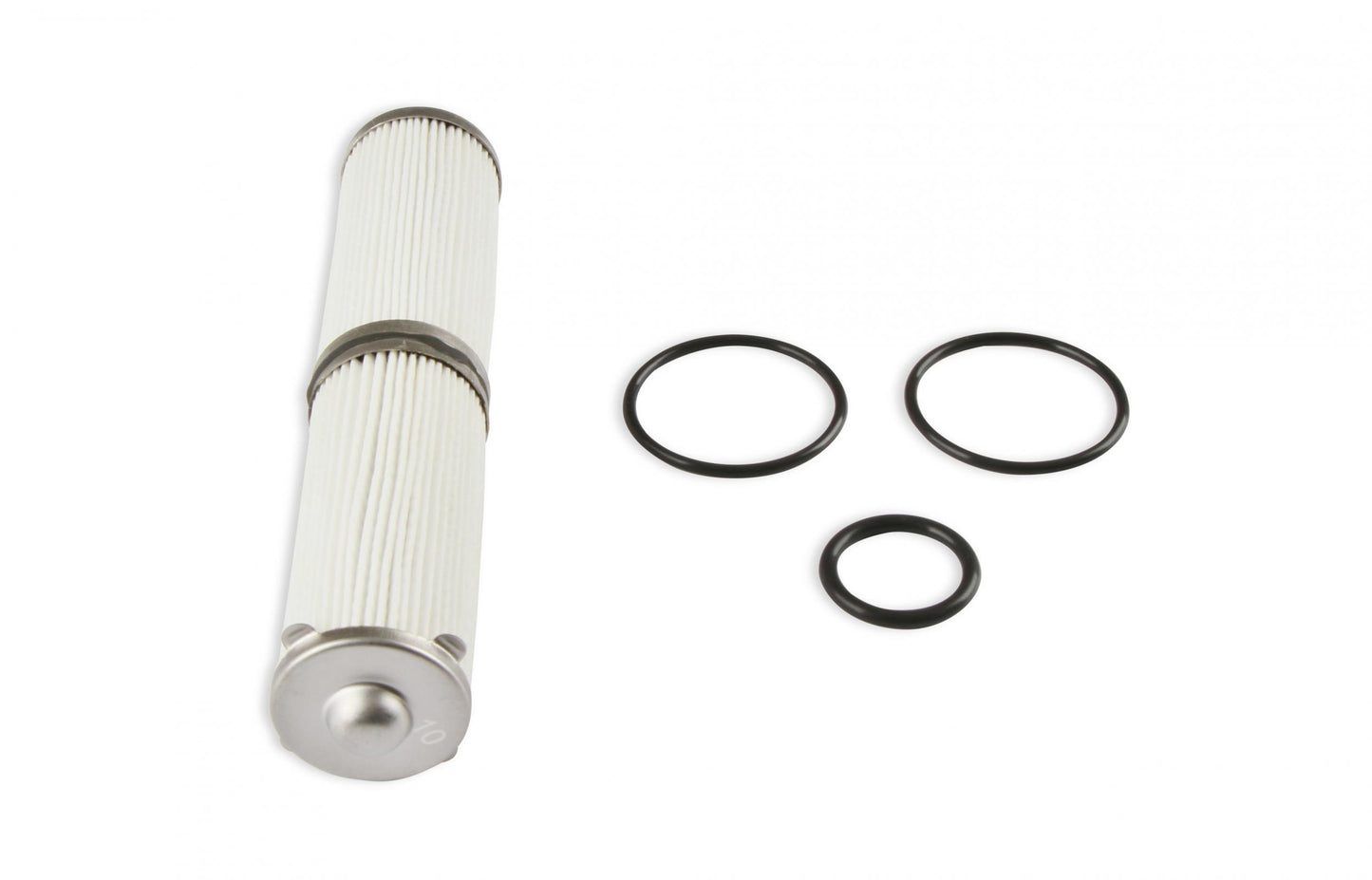 Fuel Filter Element and O-Ring Kit Fits 460 GPH VR Series Billet Fuel Filters 10 Micron Holley-2