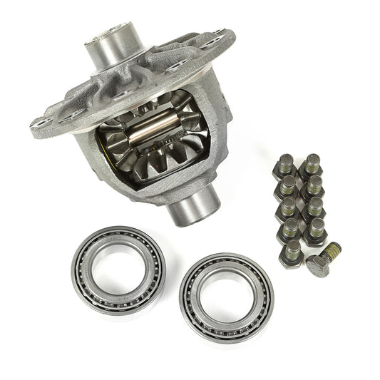 Differential Case Assembly Kit Rear Dana 44 Incl. Diffrntl Carrier Case Internal Gear St Differential Carrier Bearing St w/Bearing Cone Bearing Races 10 1/2 Inch Ring Gear Blts 2007-2018 Jeep Wrangler JK / Jku 07-18 Wrangler JK / Jku OMIX