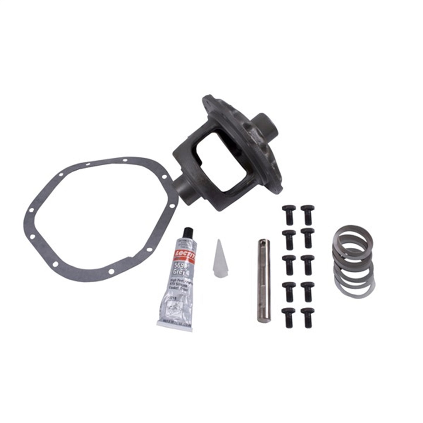 Differential Carrier Kit Rear Dana 44 w/Trac-Lok Includes Gasket/Bolts/Shims 3.92 To 5.38 Ratio 1970-1975 CJ5 And 1986 CJ7 OMIX