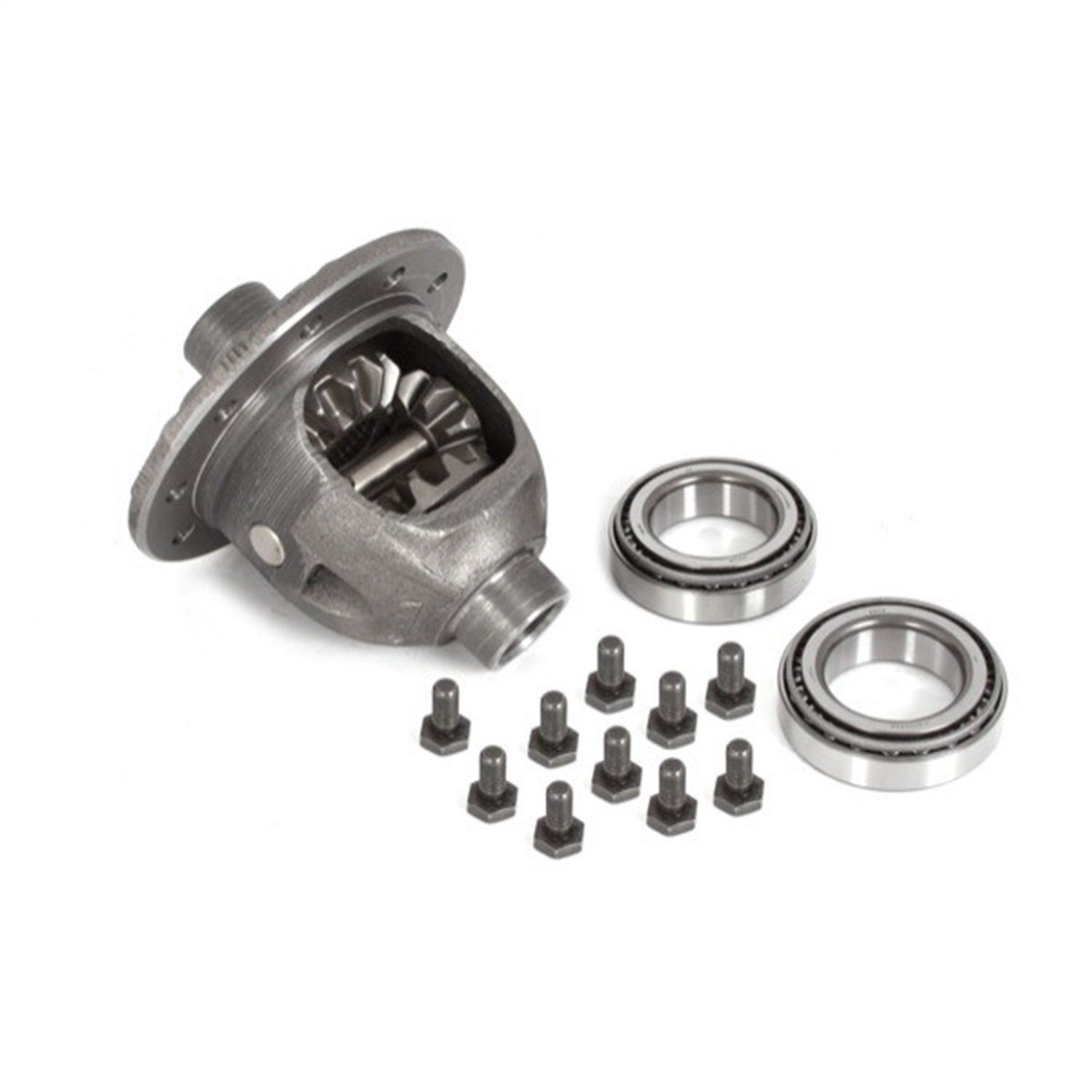 Differential Case Front Dana 30/44 w/Internal Spider Gears Includes Differential Bearings/Ring Gear Bolts 2007-2018 Jeep Wrangler JK / Jku OMIX