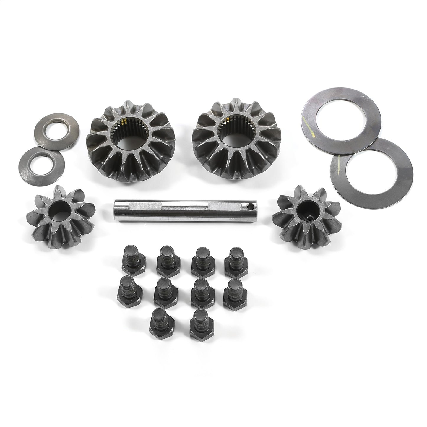 Differential Spider Gear Kit Dana 44 Includes 4 Gears Cross Shaft Washers And Bolts 2007-2018 Jeep Wrangler JK / Jku OMIX