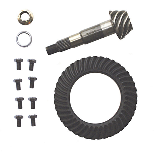 Ring And Pinion Kit Rear Dana 35 3.07 Ratio 43 X 14 Teeth Includes Bearings/Cups/Shims/Seals/Hardware 1987-1995 Jeep Wrangler YJ 1997-2006 Wrangler TJ 1987-2001 Cherokee XJ And 1993-1998 OMIX