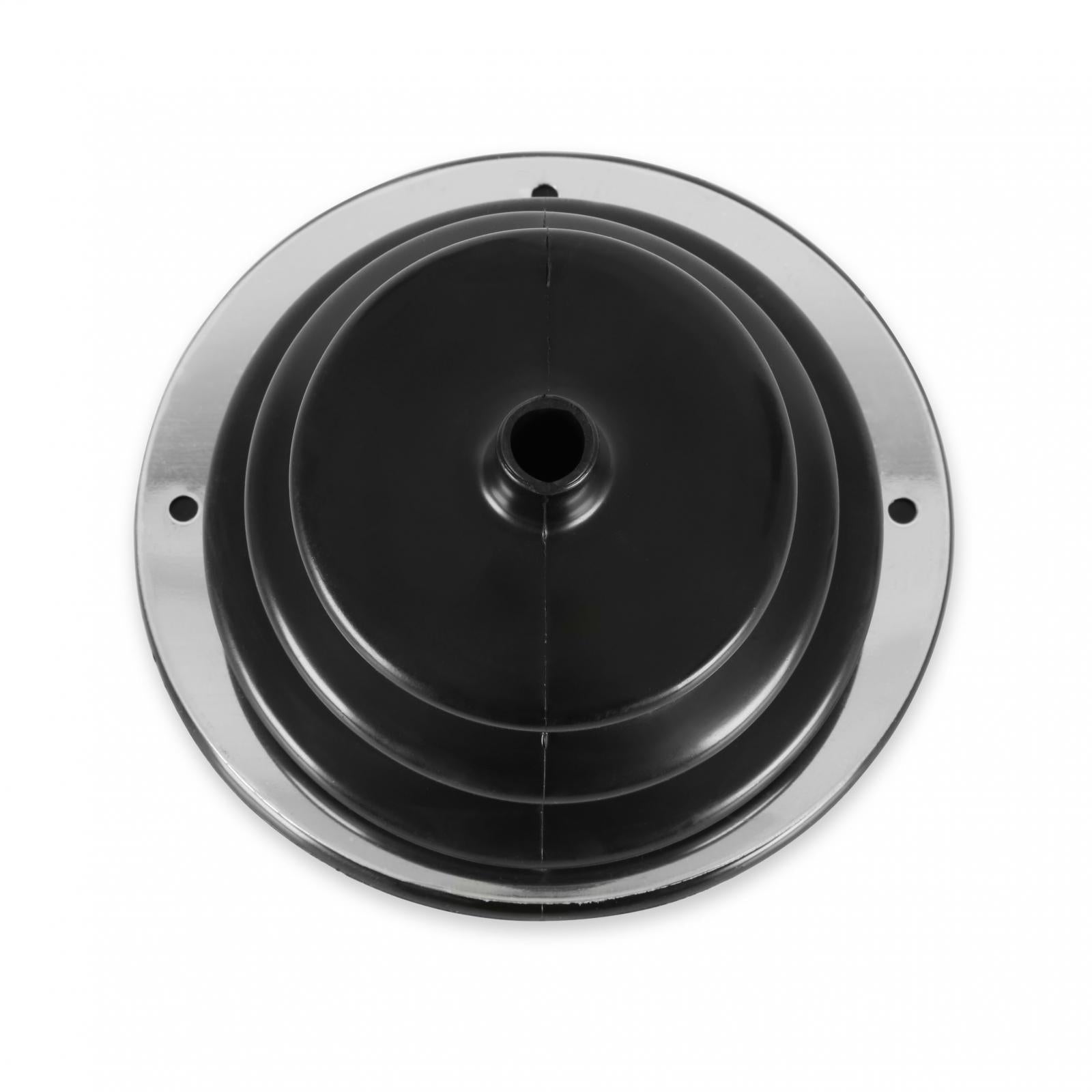 Shifter Boot Small round boot with 5-1/2 Inch round trim ring Mr Gasket-2