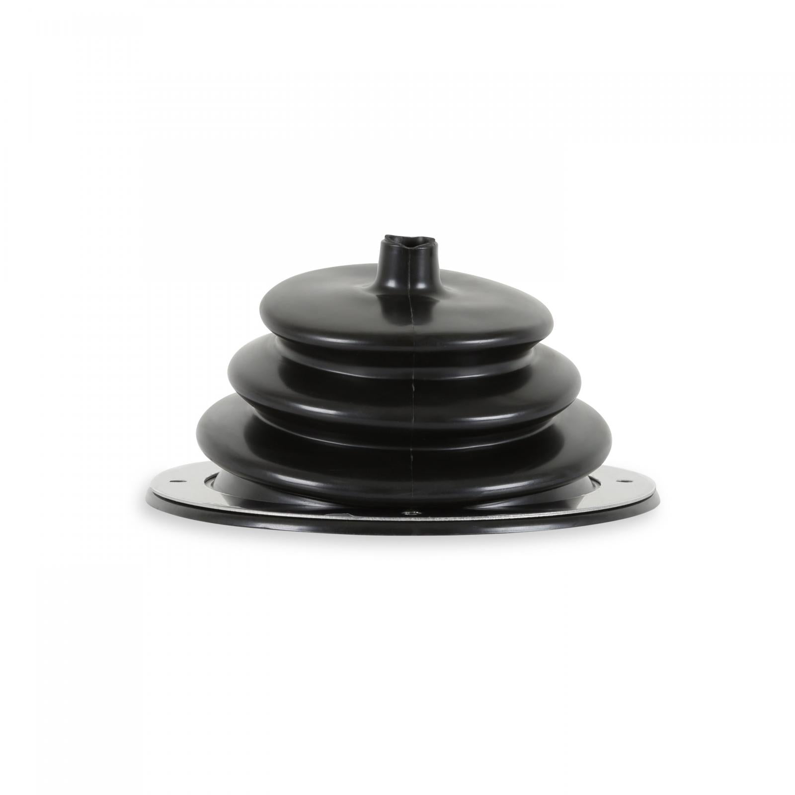 Shifter Boot Small round boot with 5-1/2 Inch round trim ring Mr Gasket-3