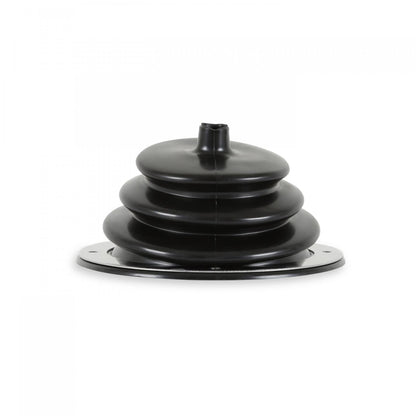 Shifter Boot Small round boot with 5-1/2 Inch round trim ring Mr Gasket-3