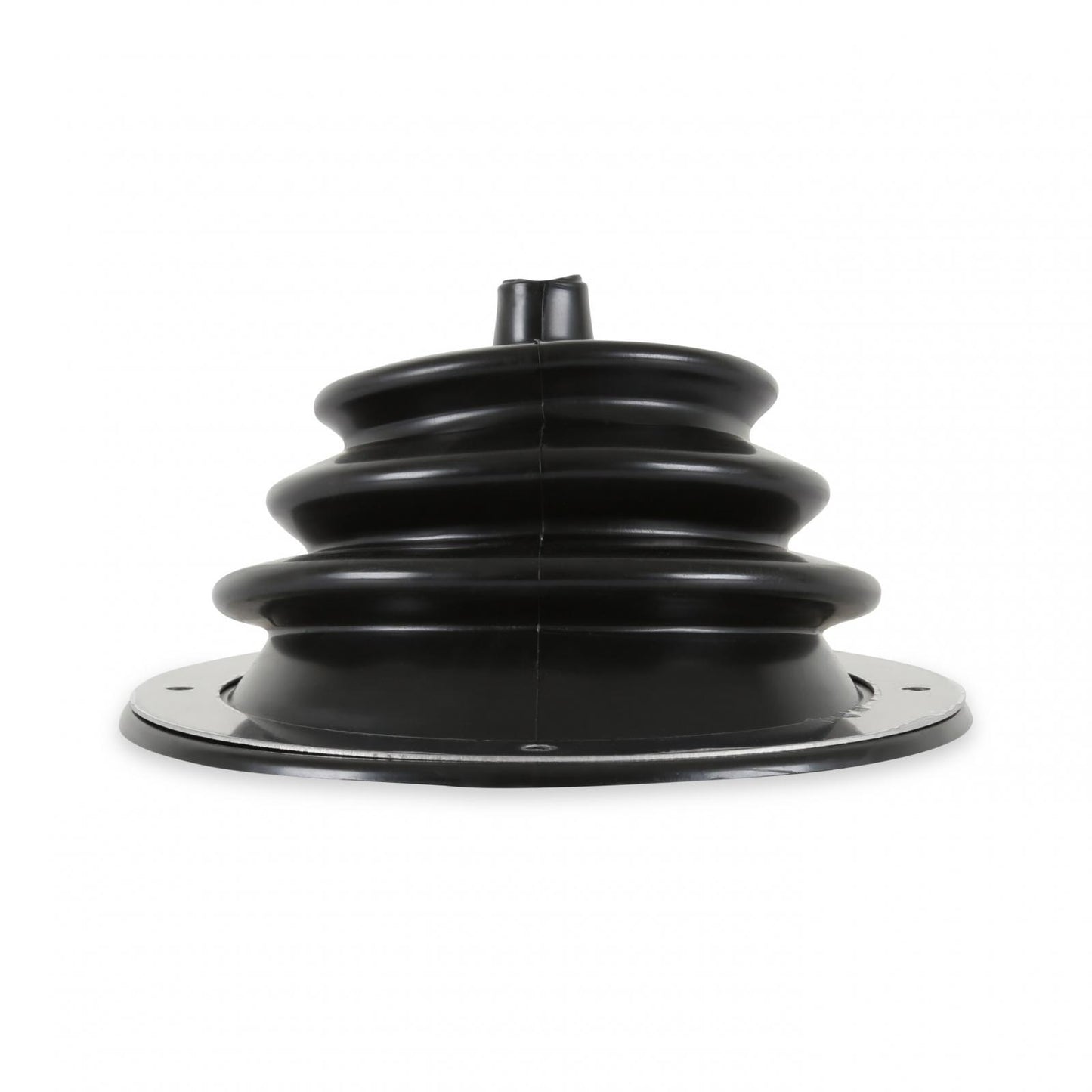 Shifter Boot Small round boot with 5-1/2 Inch round trim ring Mr Gasket-5