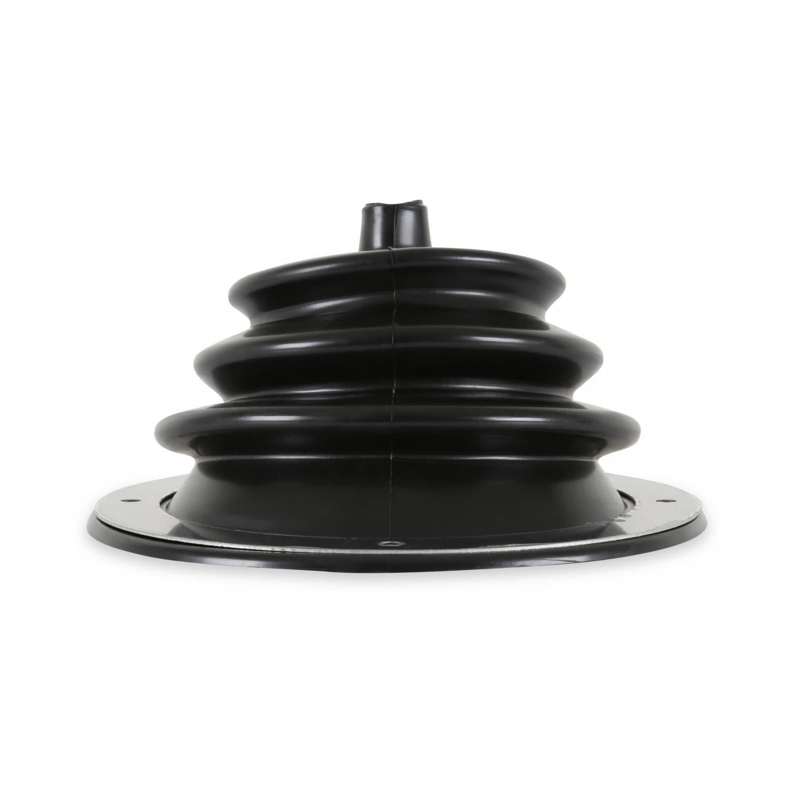 Shifter Boot Small round boot with 5-1/2 Inch round trim ring Mr Gasket-5