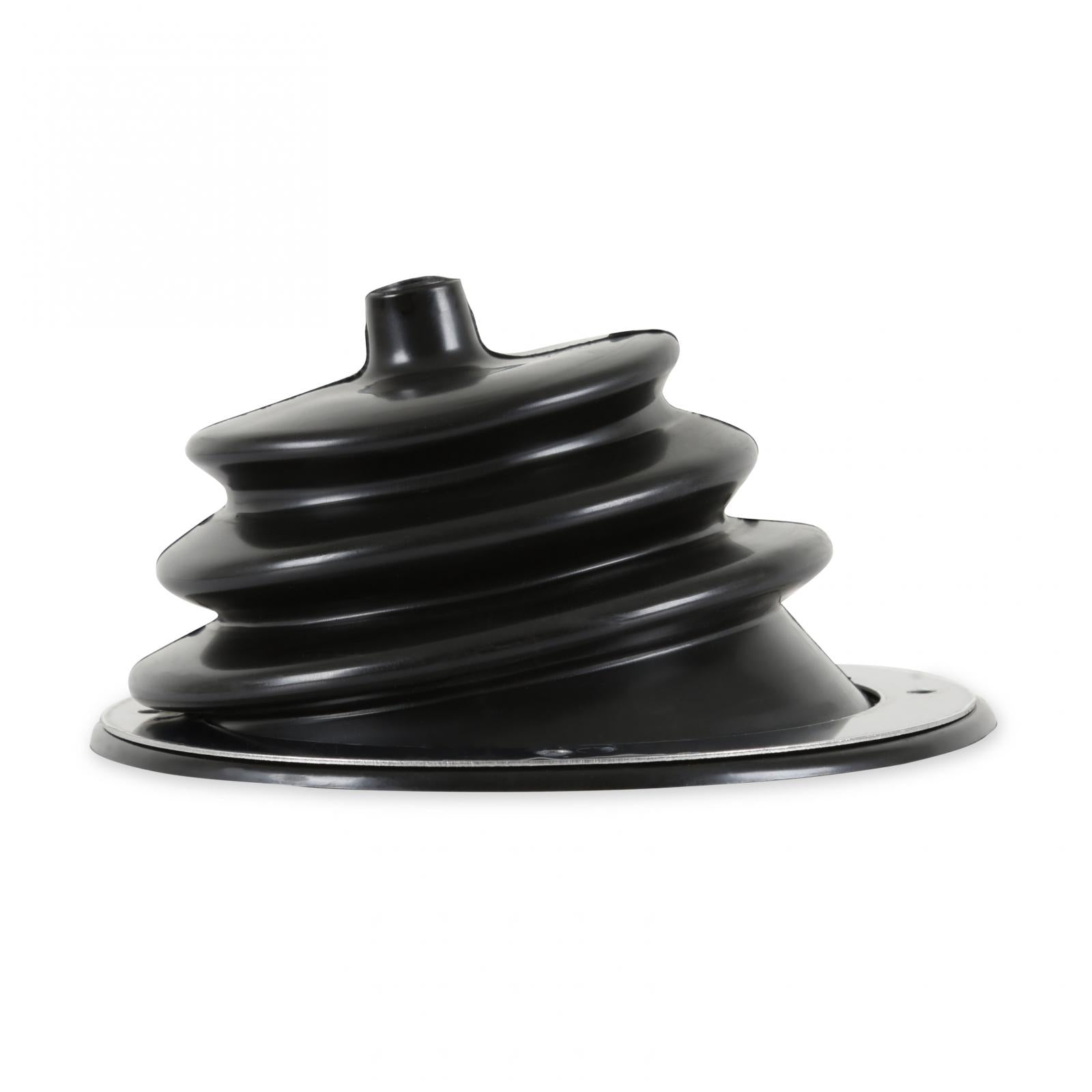 Shifter Boot Small round boot with 5-1/2 Inch round trim ring Mr Gasket-6