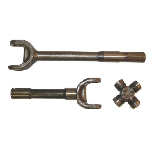Axle Shaft Assembly Front Right Dana 25/27 Includes Long Inner Axle Shaft Outer Stub Axle Greaseable U-Joint Replaces O.E. Pn 909460 OMIX