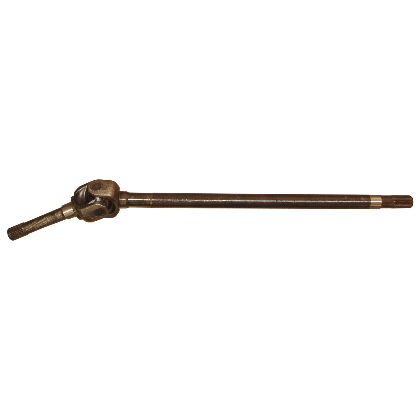 Axle Shaft Assembly Front Left Dana 30 27 Spline 35-3/4 Inch Length Includes Inner Axle Shaft Outer Stub Shaft U-Joint Dust Shield Replaces O.E. Pn 8127599 OMIX