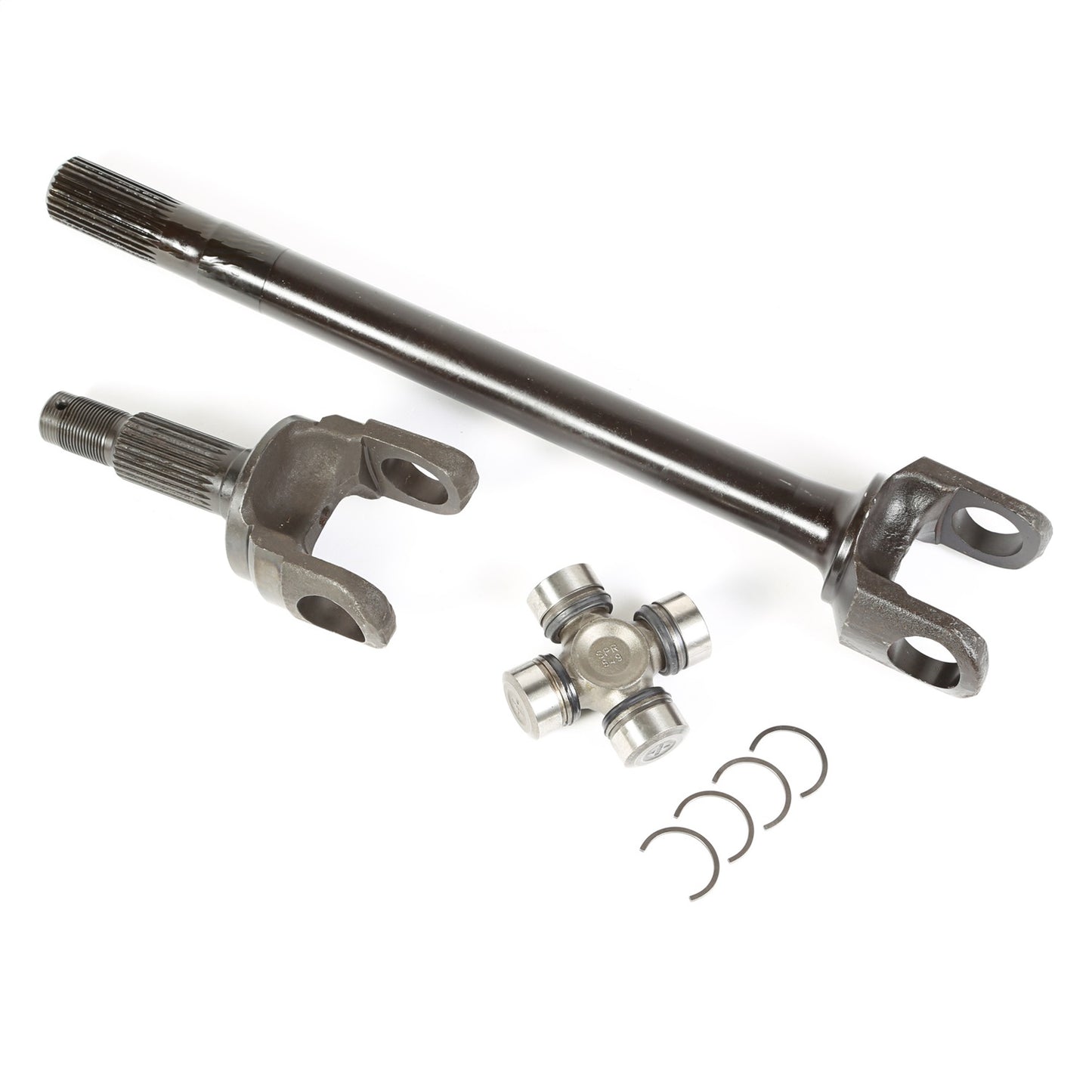 Axle Shaft Assembly Front Left Dana 30 Reverse Includes Inner Shaft Outer Stub Shaft U-Joint 27-Spline Replaces O.E. Pn 83506205 OMIX