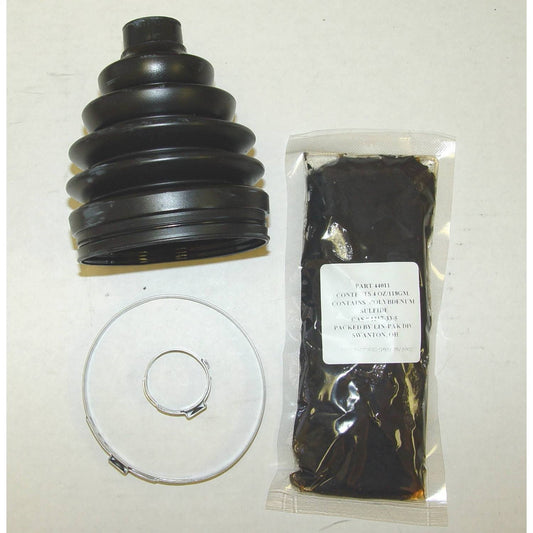 Axle CV Boot Kit Front Dana 30 Reverse Includes Boot/Clamps/Grease 1993-1998 Jeep Grand Cherokee ZJ OMIX