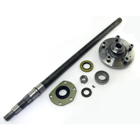 Axle Shaft Amc 20 31.5 Inch Includes Axle Shaft/Hub/Bearing/Cup/Inner And Outer Oil Seal/Nut/Washer/Key Kit OMIX