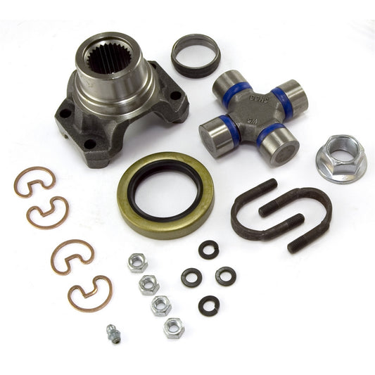 Drive Shaft Pinion Yoke Dana 20 Amc 20 Includes Spicer U-Joint/U-Bolts Rear Driveshaft At Rear Axle 1976-1983 CJ5 1976-1986 CJ7 And 1981-1986 CJ8 Scrambler OMIX