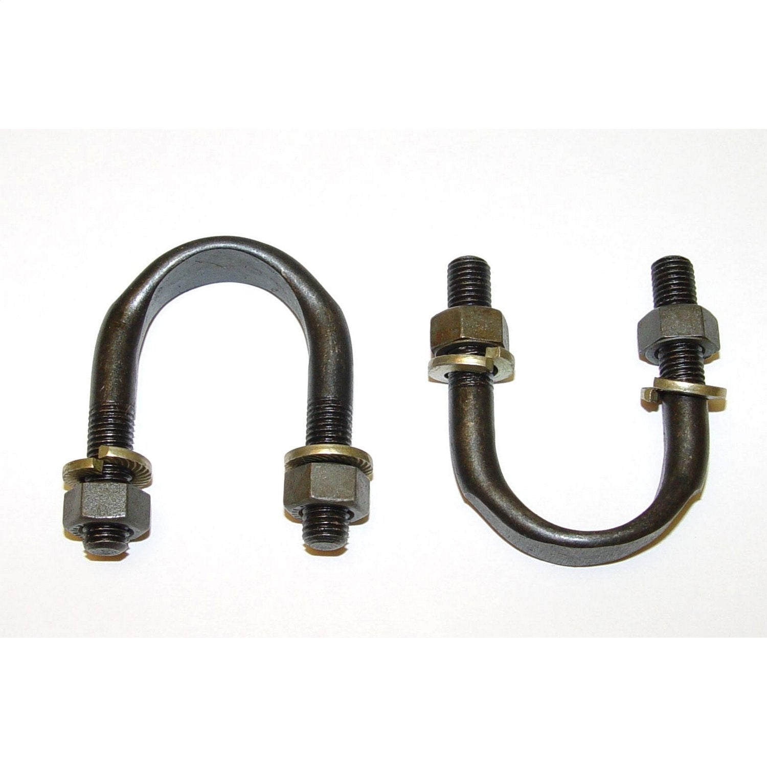 Yoke U-Bolt Kit Front Dana 20/27/25/30/300 Amc 20 Reverse For U-Bolt Style Yoke For Tapered Axle Shafts 1941-1945 Mb / Gpw 1946-1949 CJ2A 1949-1953 CJ3A 1953-1964 CJ3B 1955-1975 OMIX