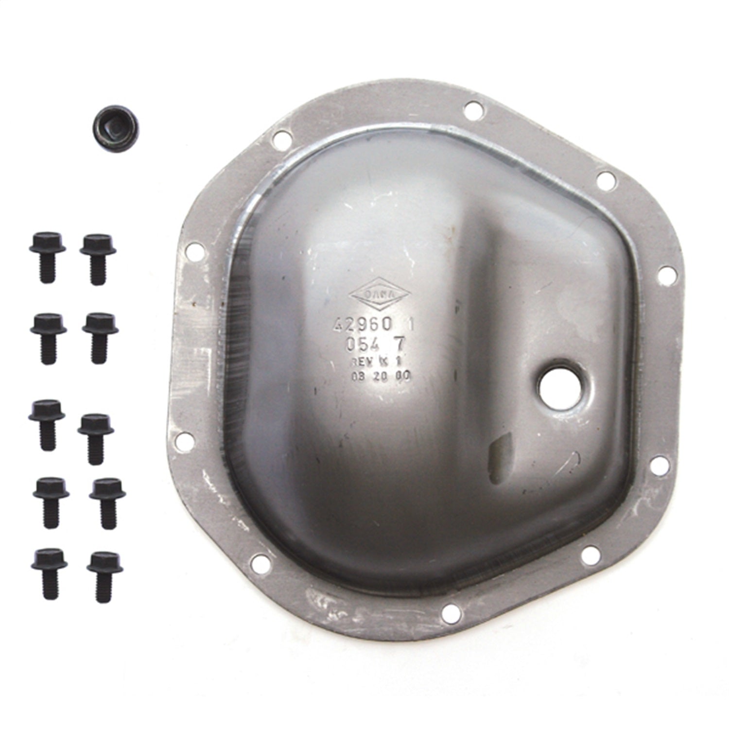Differential Cover Dana 44 Steel Includes Bolts 1972-1983 CJ5 1972-1975 CJ6 1986 CJ7 1987-1995 Wrangler YJ 1997-2006 Wrangler OMIX