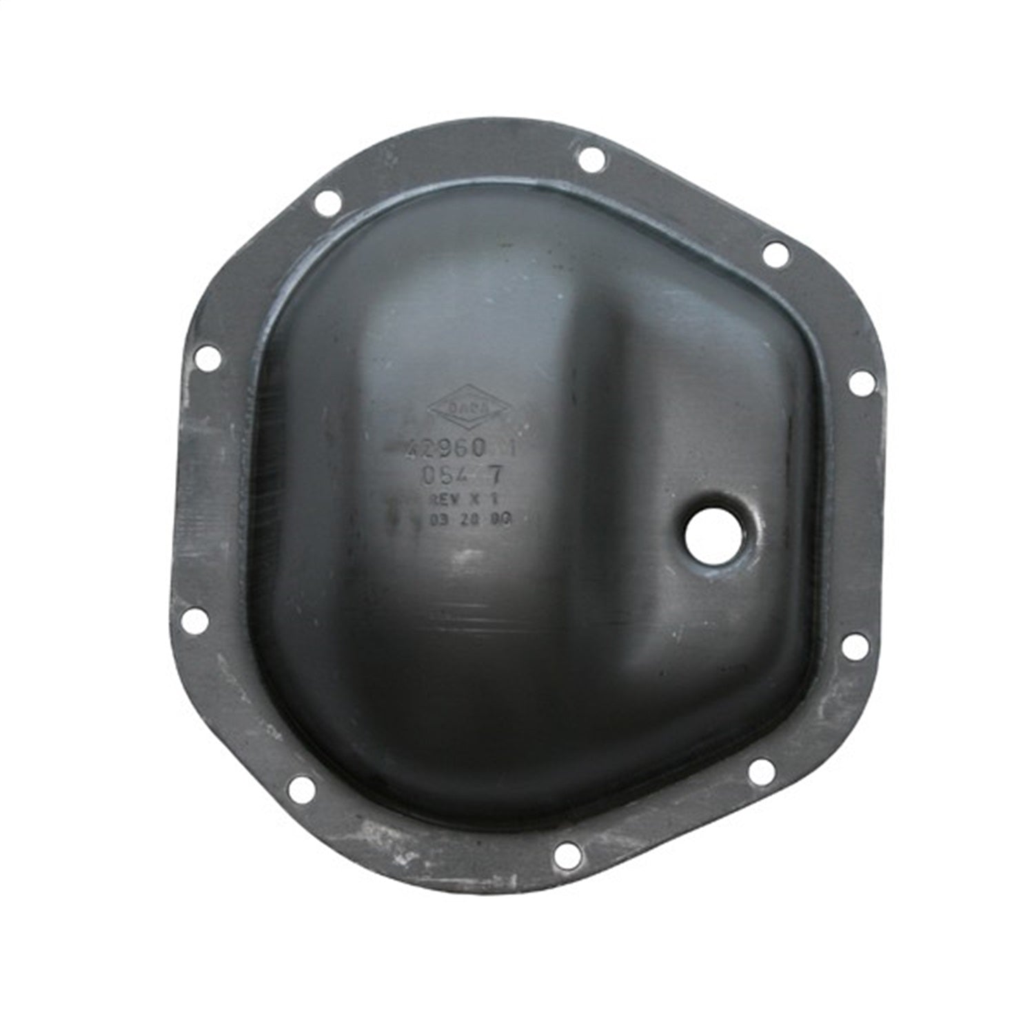 Differential Cover Dana 44 Steel O.E. Pn 50124821AA 2003-2006 Jeep Wrangler TJ 2004-2006 Wrangler Unlimited Lj And 2007-2018 Wrangler JK OMIX
