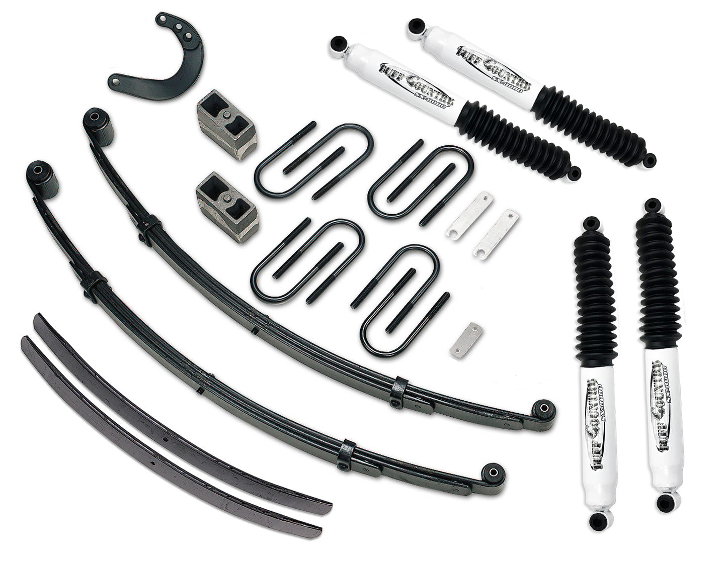 6 Inch Lift Kit 73-87 Chevy/GMC Truck/Suburban 3/4 Ton 4x4 K20 EZ-Ride Tuff Country