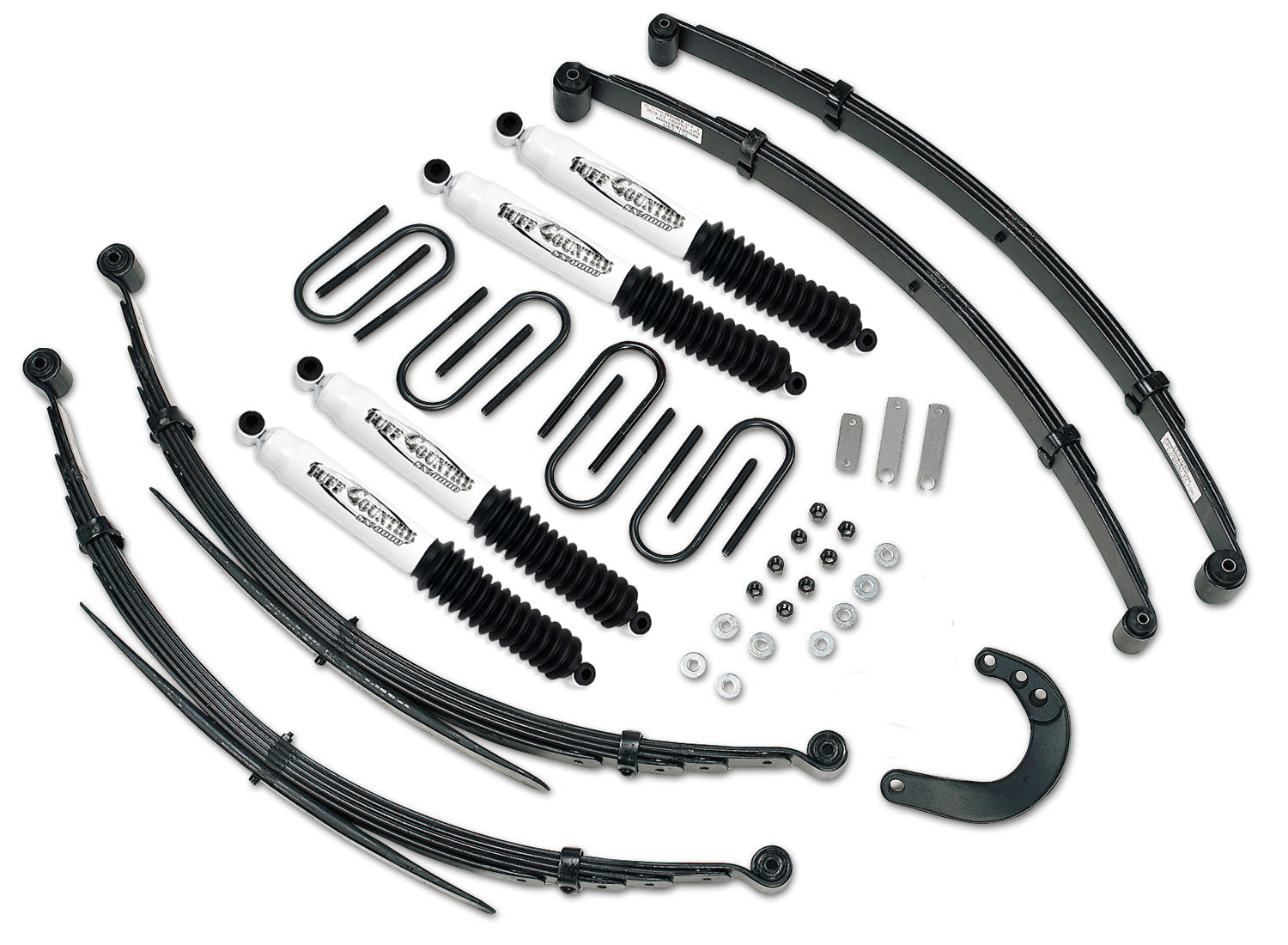 6 Inch Lift Kit 73-87 Chevy/GMC Truck/Suburban 3/4 Ton 4x4 K20 EZ-Ride Fits Models w/56 Inch long Rear Springs Tuff Country