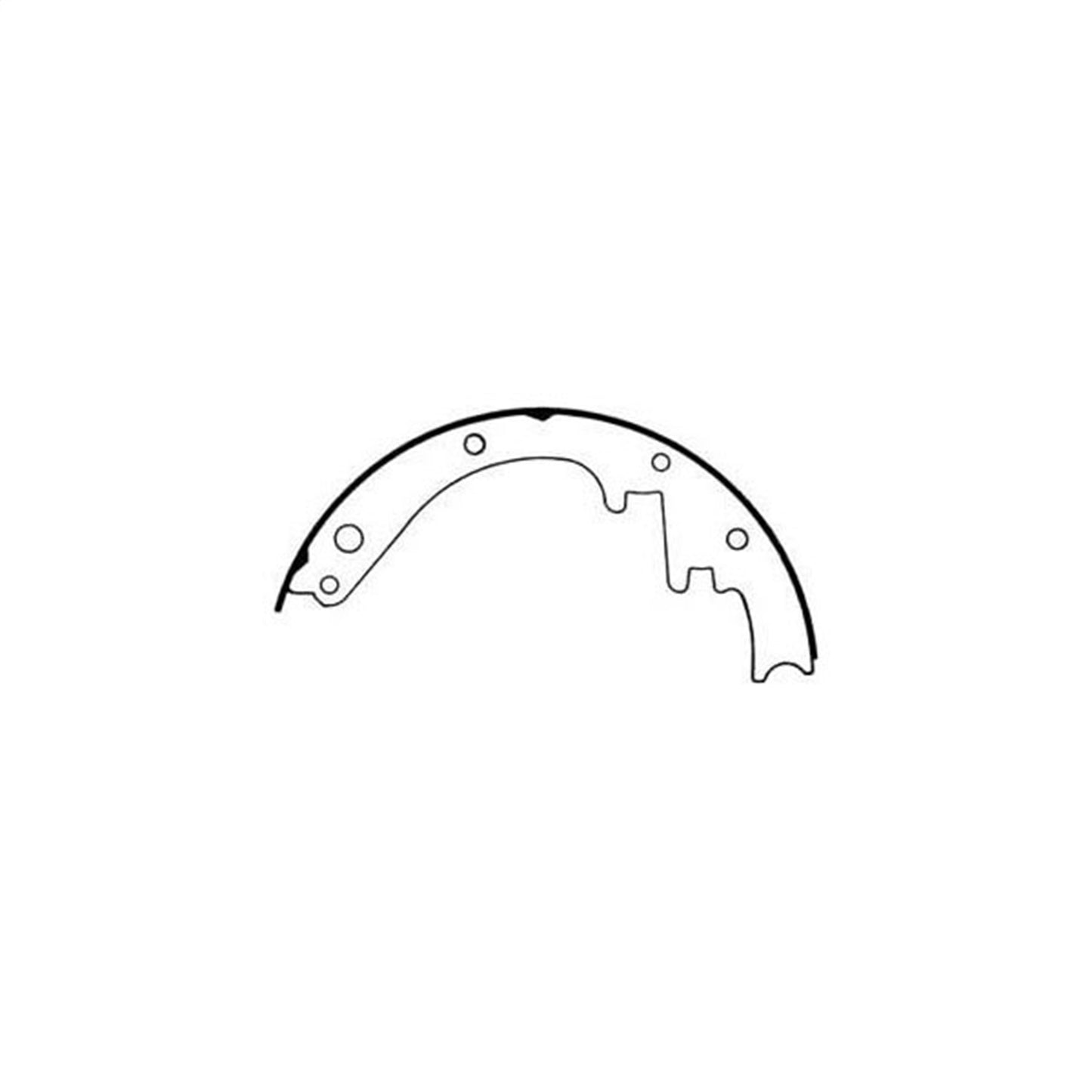 Brake Shoe Set 11 Inch Per Axle Front Or Rear Of 72-74 CJ5 & CJ6 OMIX
