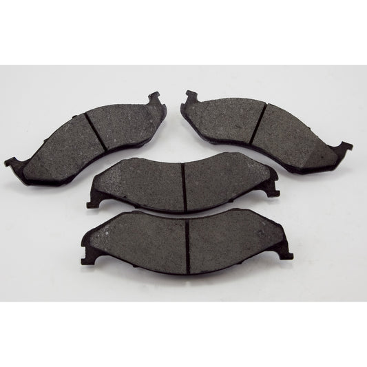 Disc Brake Pad Kit Set Titanium fits the Front of 90-95 Wrangler YJ, 97-06 Wrangler TJ OMIX